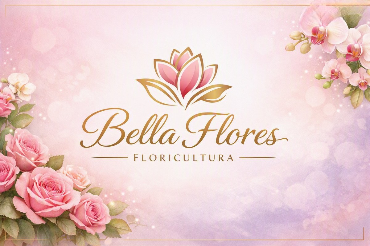 Logotipo de Bella Flores Floricultura